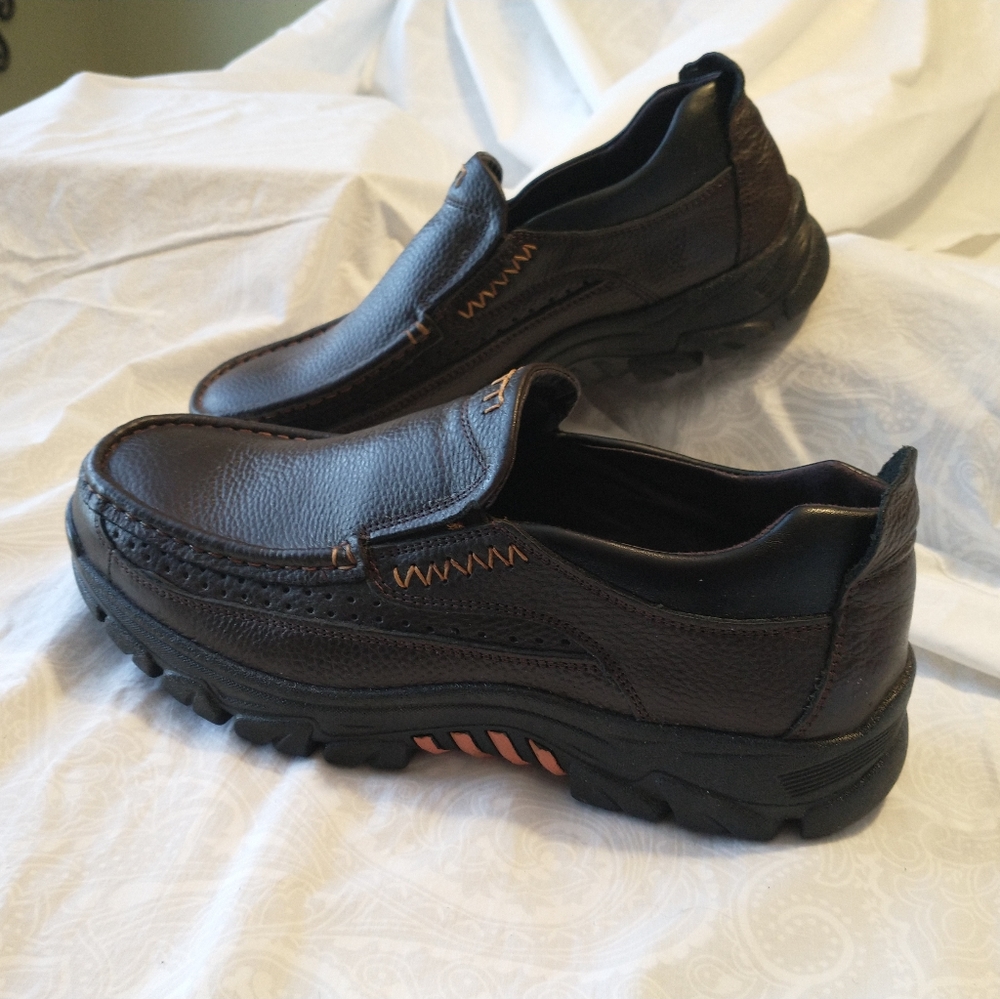 VKGA Surgelo Men's New US 10.5 Brown Leather Shoes